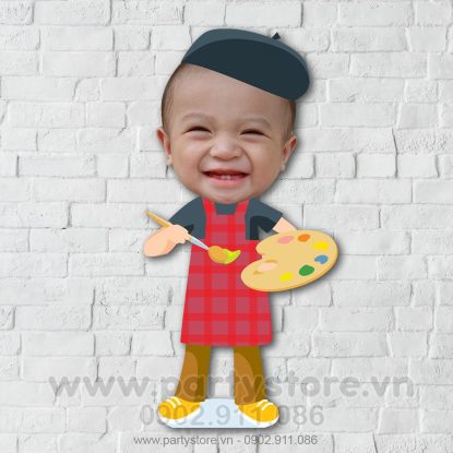 Chibi cho bé thích làm họa sĩ