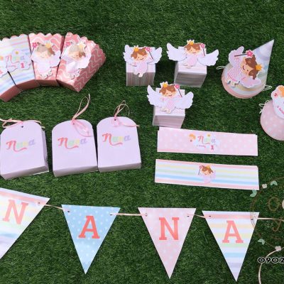 Set trang trí sinh nhật chủ đề Công Chúa