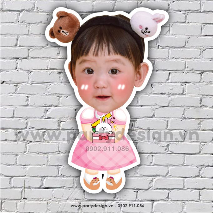 Chibi cho bé Line
