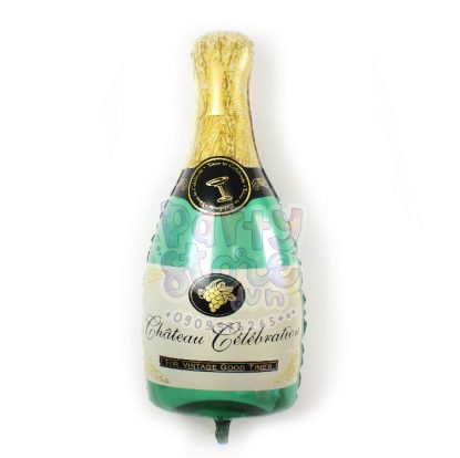 Bong bóng kiếng nhôm chai rượu Champagne