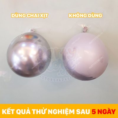 Chai xịt dưỡng màu bong bóng, hiệu quả giữ màu bền đẹp sáng bóng nhiều ngày