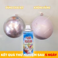 Chai xịt giữ dưỡng màu bong bóng, giữ màu bền đẹp sáng bóng nhiều ngày