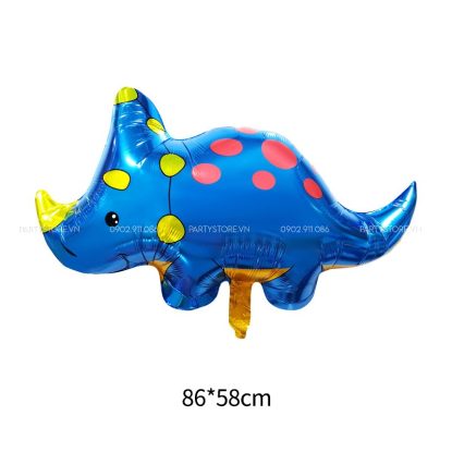 Bóng kiếng khủng long xanh dương có sừng Triceratops