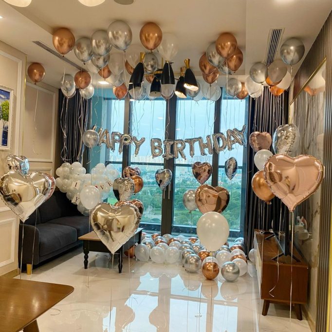 Set trang trí sinh nhật thiết kế